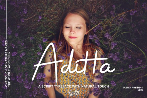 Aditta: A Font for Elegant Branding