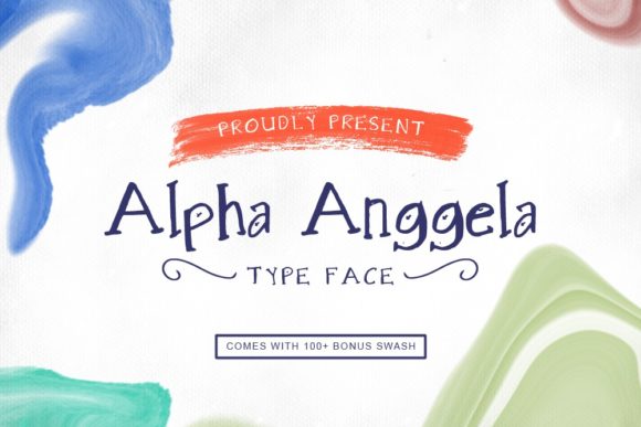 Alpha Anggela: A Sweet Script Font