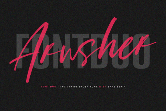 Arusher: A Versatile Font for Web Design