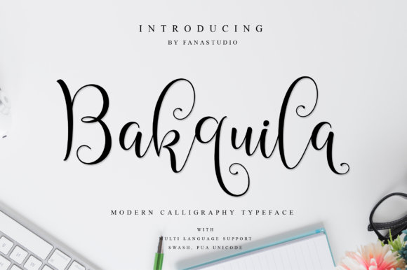 Bakquila: A Stylish Handwritten Font