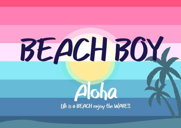 Beach Boy Font: A Handwritten Touch for Branding