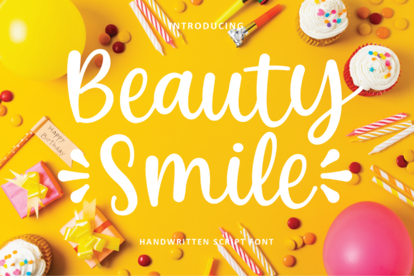 Beauty Smile: A Playful Font for Creative Projects