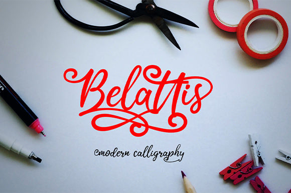Belattis: A Font for Elegant Campaigns