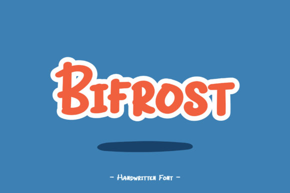 Bifrost: A Bold Handwritten Font