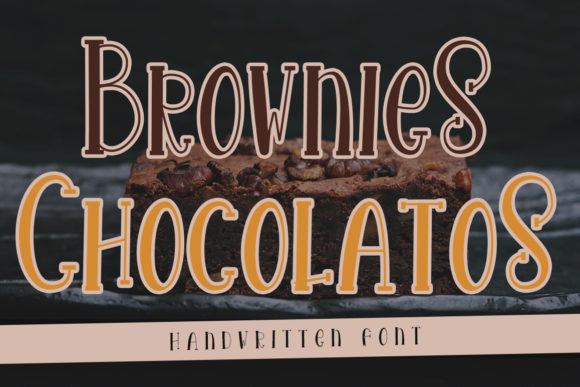 Brownies Chocolatos: A Sweet Font for Business