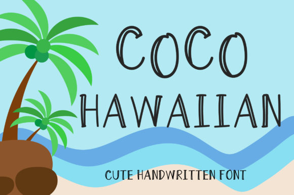 Coco Hawaiian Font for Web Design