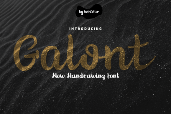 Galont: Elegant Handwritten Font for Craft Projects