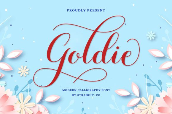 Goldie: A Stylish Handwritten Font