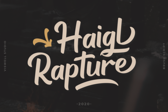 Haigl Rapture: A Font That Speaks Volumes