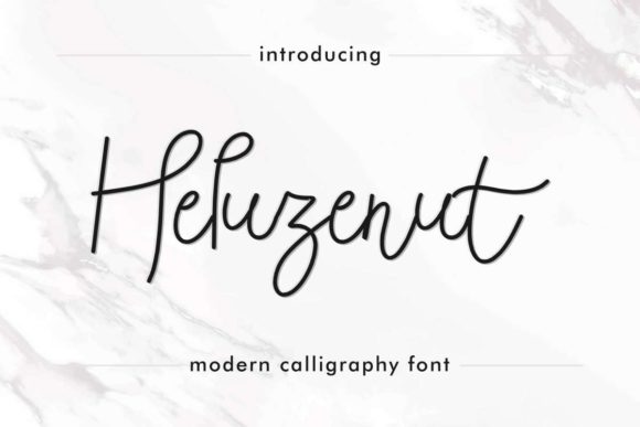 Heluzenut: A Friendly Font for Business