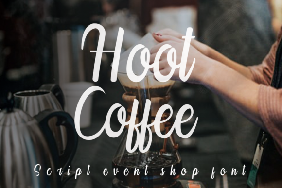 Hoot Coffee: A Flowing Script for Creative Brands