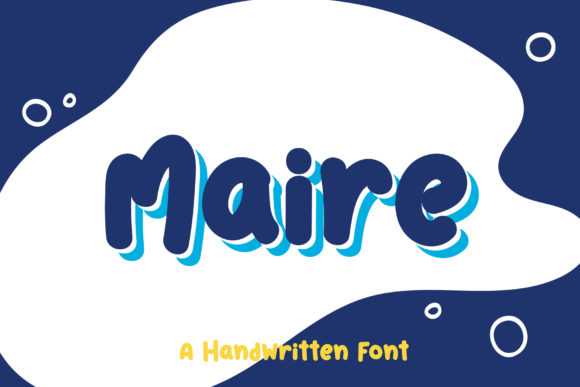 Maire: A Cute Handwritten Font for Creative Projects