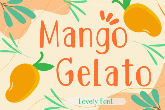 Mango Gelato Font for Business
