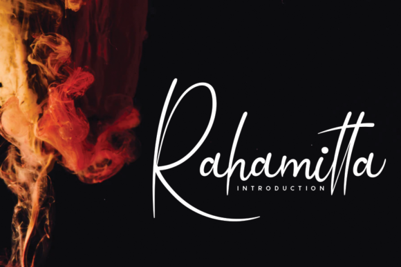 Rahamitta: A Flowing Script for Elegant Design