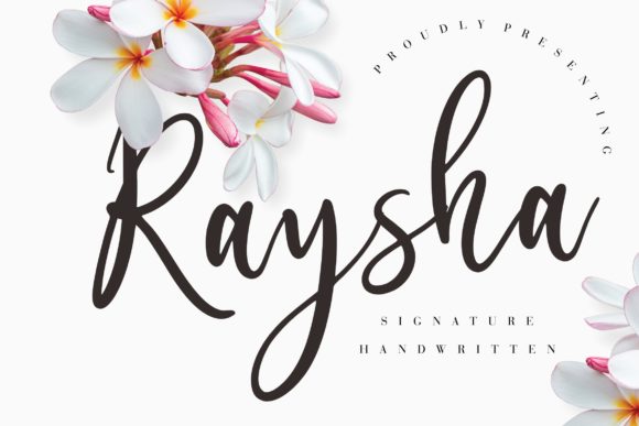Raysha: A Timeless Handwritten Font