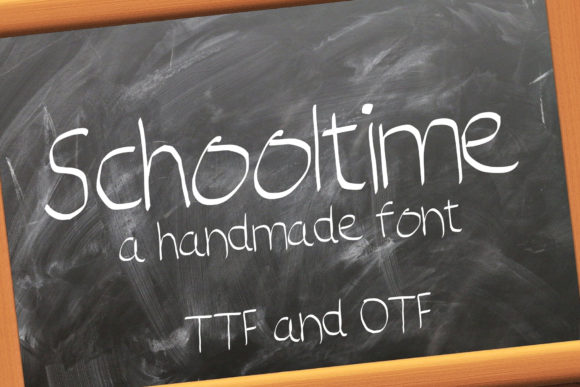 Schooltime Font Review