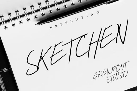 Sketchen: A Handwritten Font for Creative Projects