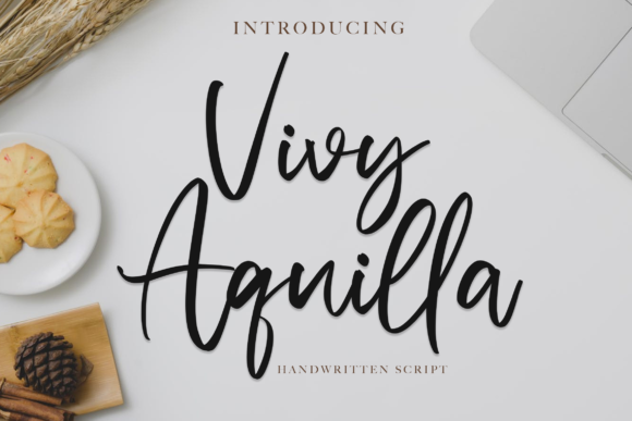 Vivy Aquilla: A Modern Handwritten Font