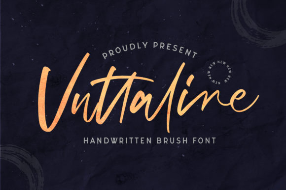 Vuttaline: A Classy Handwritten Font