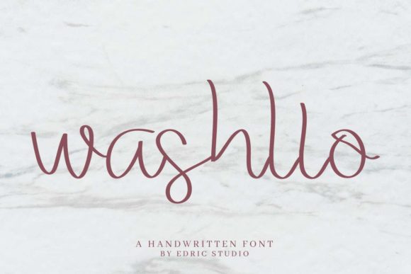 Washllo: A Font That Speaks to Your Brand